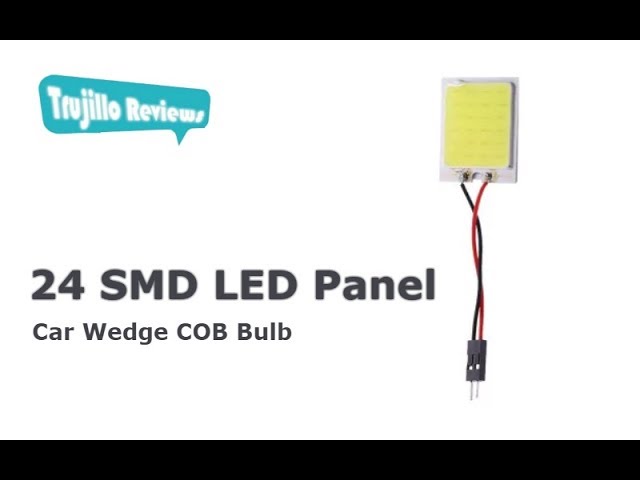 Vídeo relacionado con Qasim 10x T4.2 LED COB Bombillas Blanco 1SMD para Luz de Salpicadero de Coche Instrumento Velocímetro Panel DC12V