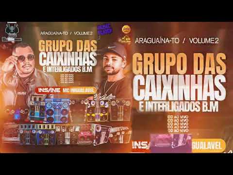 CD GRUPO DAS CAIXINHAS E INTERLIGADOS BM Insane Dj e Mc Inigualável/Exc Músic Player CD's Automotivo