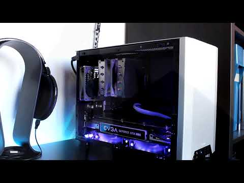 NCase M1 build with Tempered Glass Mod