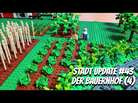 Der Bauernhof (4) - Die besten LEGO Felder [Tutorial] | LEGO® Stadt Update #43
