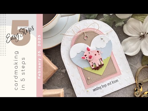 Let's TRY HERO PASTE - CARDMAKING IN 5 EASY STEPS | Spellbinders - On The Farm Collection | 013