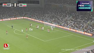 Egypt vs Iran | PC Football Game Simulation | eFootball PES 2021 Gameplay Egypt vs Iran | PC Football Game Simulation | eFootball PES 2021 Gameplay