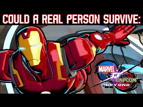 Could A Real Person Survive: IRON MAN'S Hyper Combos? (Marvel vs Capcom Infinite & Beyond)