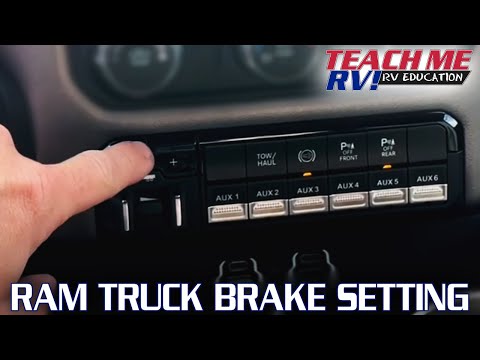 RAM Truck Brake Setting | Teach Me RV!