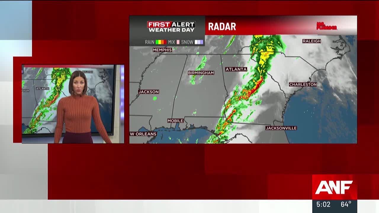 5AM First Alert Weather Day Update: Thousands across metro Atlanta, North Georgia without power