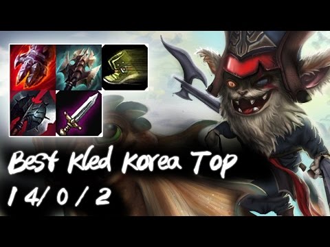 Best Kled Korea Top vs Lulu | Korea High Elo Replays