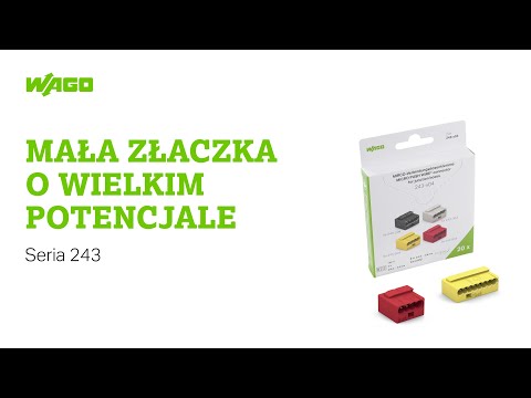 Mała złączka o wielkim potencjale | Seria złączek MICRO 243 od WAGO - zdjęcie