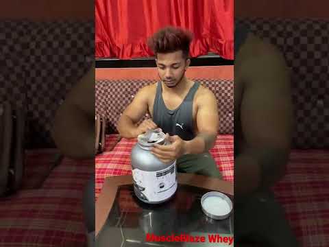 MuscleBlaze Biozyme Performance Whey / unboxing🤟🏻