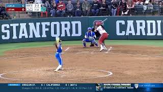 Highlights – UCLA Softball at Stanford (April 19, 2024)