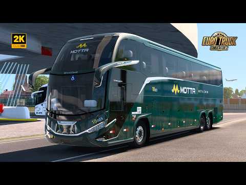 Motta | Fernandópolis → Miranda | Paradiso G8 1600 LD Volvo Euro 6 | ETS2