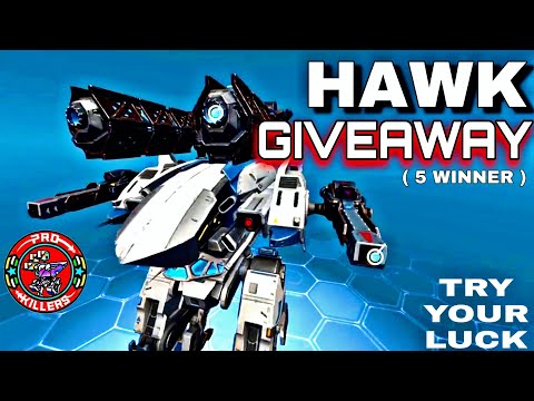 War Robots HAWK Giveaway | PRO KILLERS