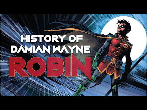 History of Damian Wayne Robin