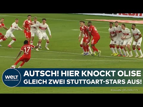 HIGHLIGHTS SUPERCUP: VfB Stuttgart – FC Bayern München | Olise-Hammer haut Woltemade und Chabot um!