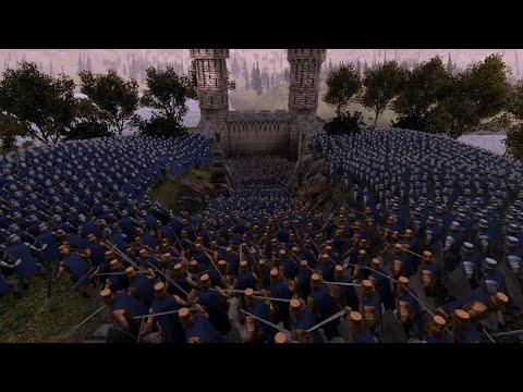 Insane Castle Siege 25K Units  KNIGHTS vs ORCS - Ultimate Epic Battle Simulator