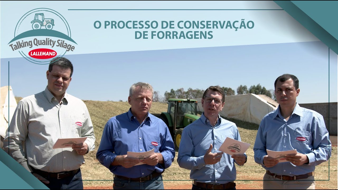 O processo de conservação de forragens