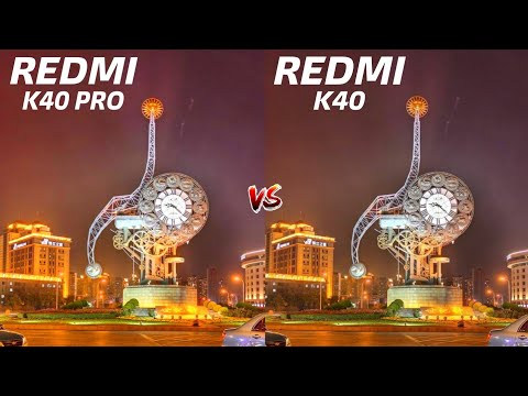 Redmi K40 Pro 5G vs Redmi K40 5G Camera Test | K40 Series