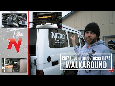 Walkaround: Nitro Gear's 1987 Land Cruiser HJ75 Troopy Trakka Bushman - "Cobby Bob"