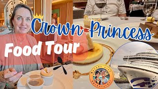 What It's Really Like to Dine aboard the Crown Princess | Buffets, Steakhouses and sweet treats