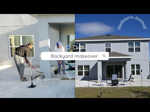 Finally dropping the stones - Backyard makeover - PT. 3