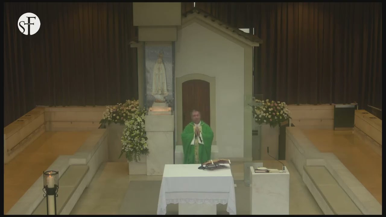 Quinta-feira, 14 de Novembro de 2024  12h30 Missa, na Capelinha das Aparições