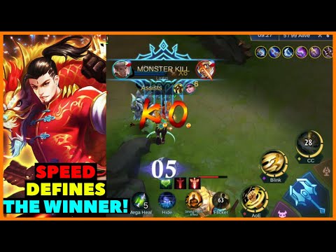Chou Survival Mode | Chou Gameplay 2020 Rank 1 (MVP)