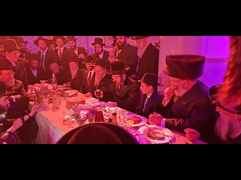 שמחת הבר מצוה לנכד הכנסת מרדכי מסאדיגורא זצ"ל