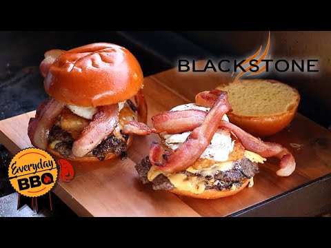 How to make a Breakfast SmashBurger on the Blackstone Griddle | Blackstone Griddle Recipes