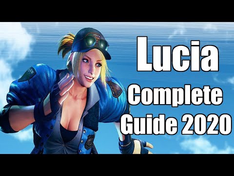 Street Fighter V CE Lucia complete character guide (Tips & tricks for beginners and intermediates)