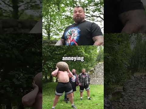 Eddie Hall Lifts The 231lb Barevan Stone #wsm