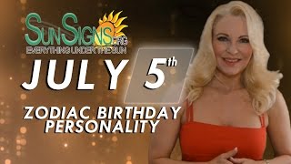 July 5th Zodiac Horoscope Birthday Personality - Cancer - Part 2