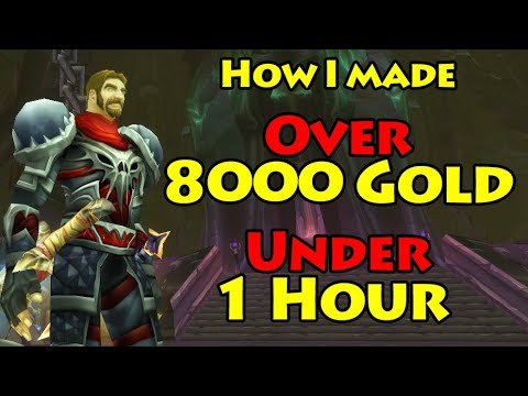 SOLO Old Raids to Make OVER 8000 Gold in UNDER 1 Hour | Mists of Pandaria Classic