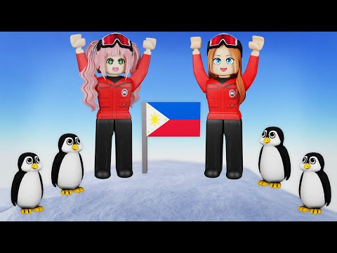 NILAGAY NAMIN ANG PHILIPPINE FLAG SA TAAS NG BUNDOK | ROBLOX Expedition Antarctica