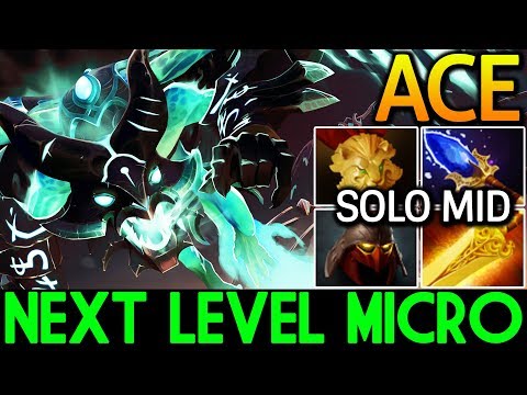 ACE Dota 2 [Visage] Solo Mid ft Puppey | Next Level Micro!