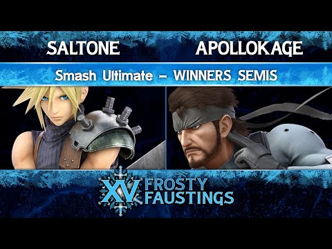 Frosty Faustings XV 2023 Winners Semis - SALTONE (Roy, Cloud) vs ApolloKage (Snake) - Smash Ultimate