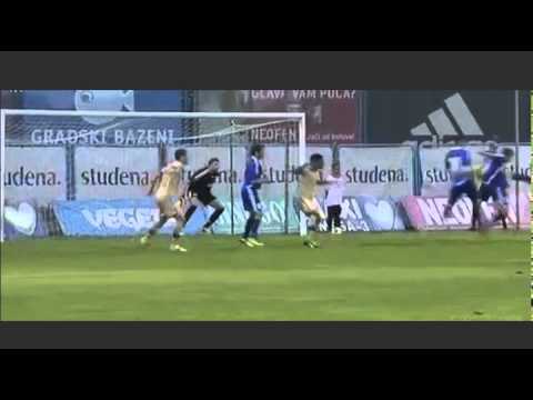 Doblete de Junior Fernandes vs Slaven Koprivnica 24/08/2013
