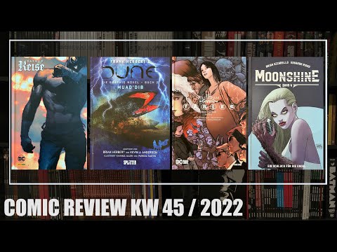 Comic Review KW 45 / 2022: Batman - Die Reise 1, Dune 2, Fables Deluxe Edition 3, Moonshine 4