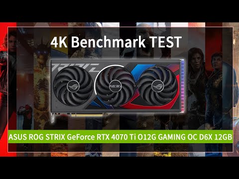 ASUS ROG STRIX  RTX 4070 Ti O12G GAMING OC D6X 12GB