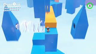 Super Mario Odyssey - Cascade Kingdom Moon #40: Flying Far Away from Gusty Bridges