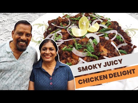 Smoky Juicy Chicken Delight- Easy Traditional North Indian Recipe