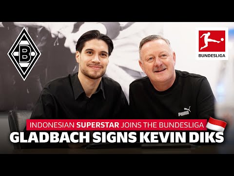 Indonesian Superstar joins the Bundesliga! 🇮🇩🔥 Kevin Diks signs for Gladbach!