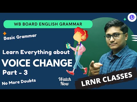 VOICE CHANGE of PAST TENSE in Bengali for Beginners (PART-3) English Grammar