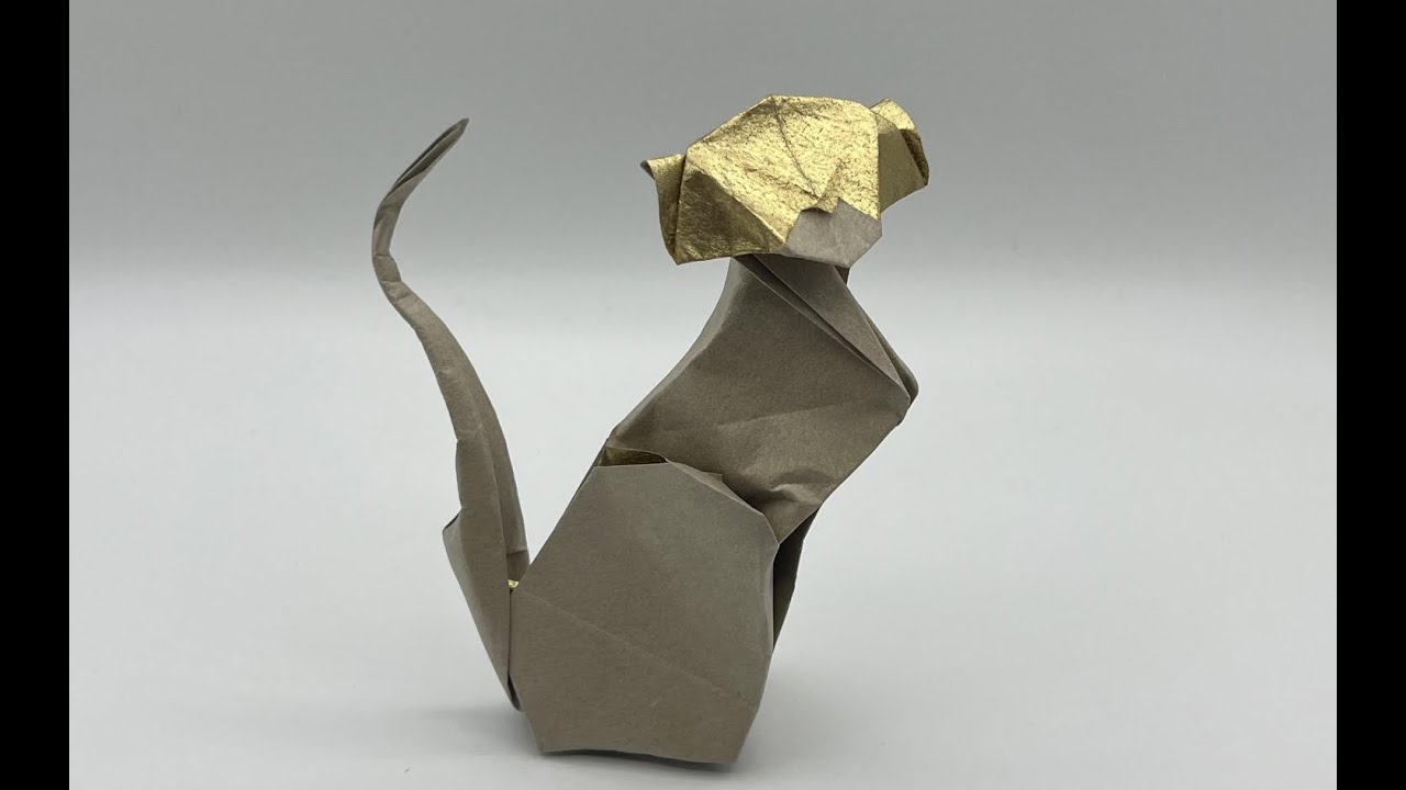 Origami Cat! Fun and Simple! Designed by Hoang Tien Quyet
