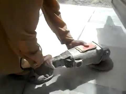 How Can I Attach a Shroud and Vaccum When I use Angle Grinder This Way? Video