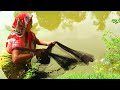 Cast Net Fishing Beautiful Village Woman Catching Fish With A Cast Net Village Extra Part 19