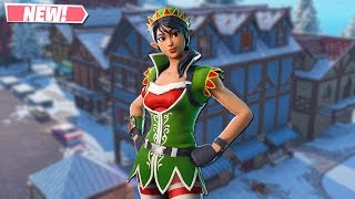 new elf skin on fortnite new tenseltoes skin siphon gamemode gameplay fortnite - siphon game mode fortnite