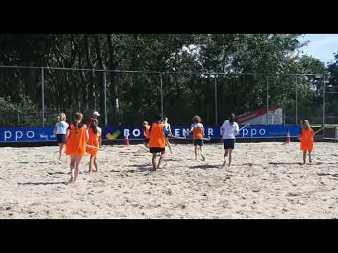 Beachhockey Overbos impressie