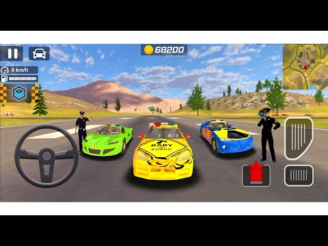 Police Car Chase Cop Simulator | All Police Sports Cars Have Been Modified - Android Gameplay