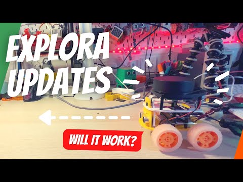 YouTube Thumbnail for Will the motors actually work?, Explora Update & Design improvements