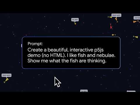 Gemini 2.5: Make your own interactive demo