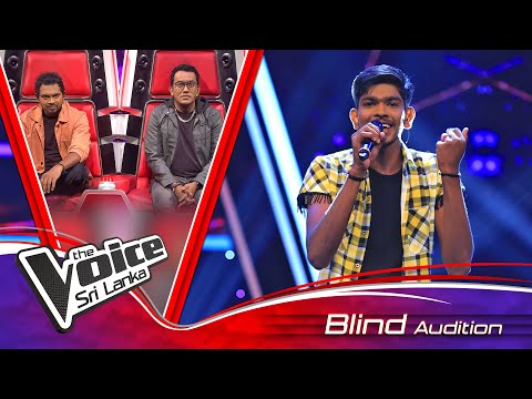 Vithurshan Vettrivel | JollyO Gymkhana |  Blind Auditions | The Voice Sri Lanka